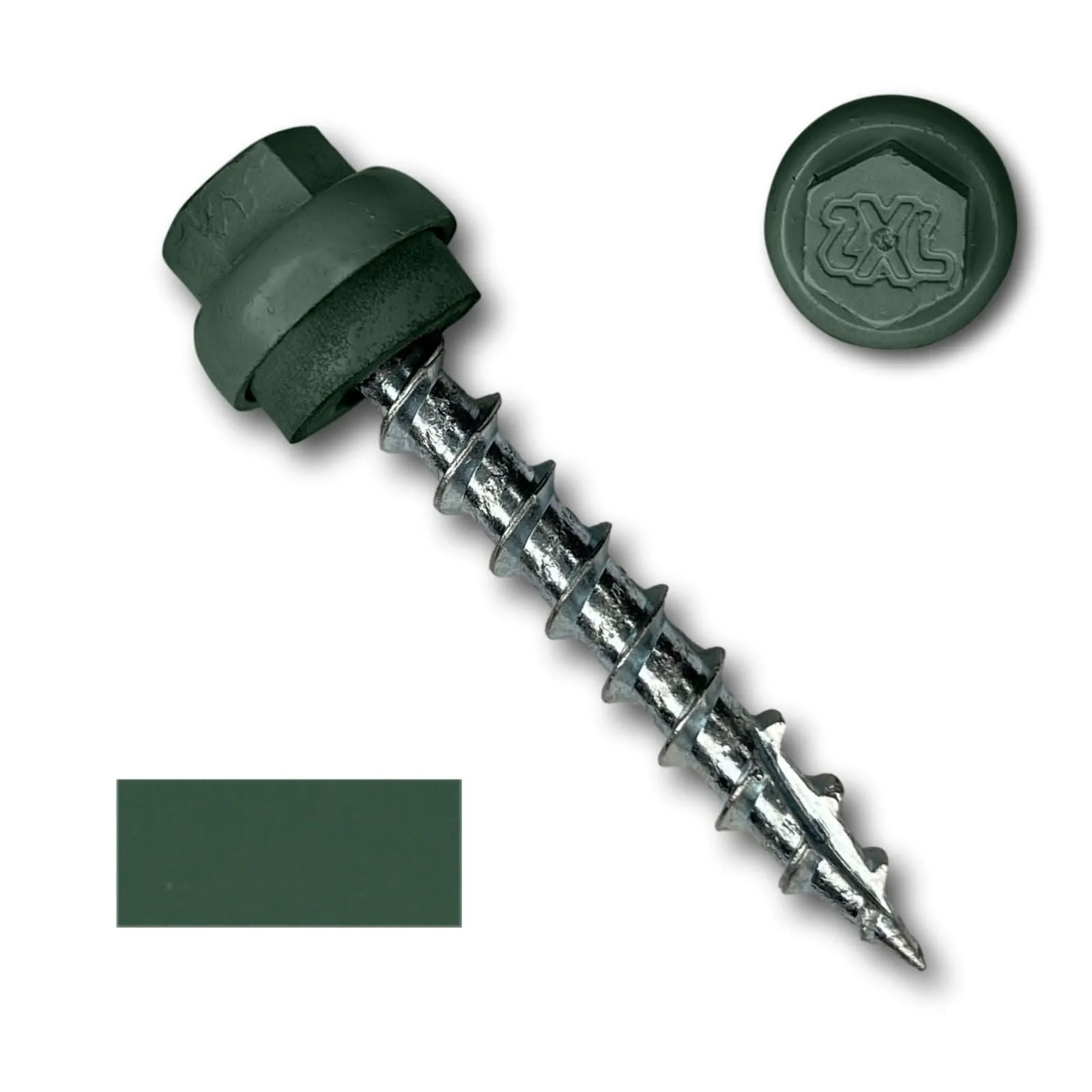 #12 x 1.5" ZXL Dome Cap Metal Roofing Screws (Metal-to-Wood) - 250 Pack - Image 13