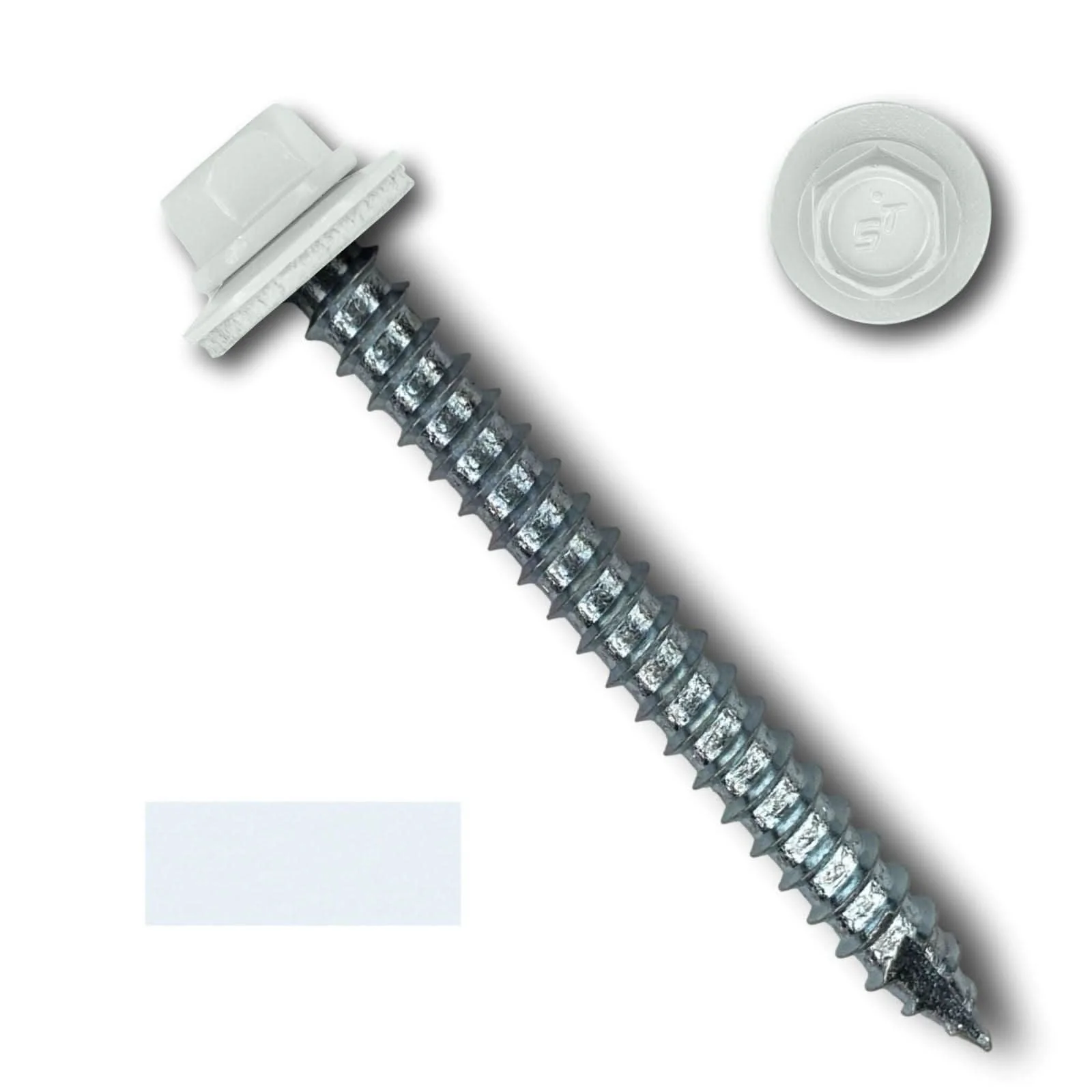 #14 Metal Roofing Screws (Metal-to-Wood) - Oversized Rescue Screw, 250 Pack - Image 19