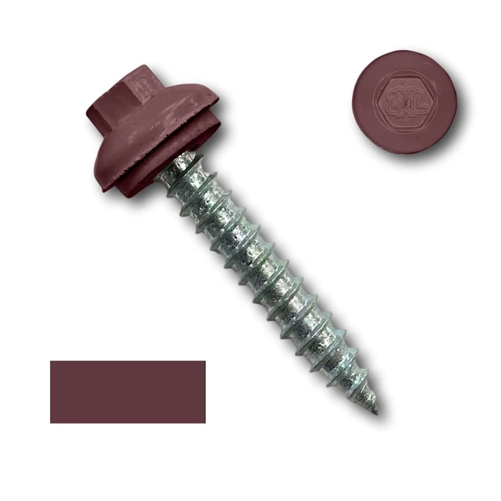 #14 x 1.5" ZXL Dome Cap Metal Roofing Screw (Metal-to-Wood), High-Quality - 250 Pack - Image 12