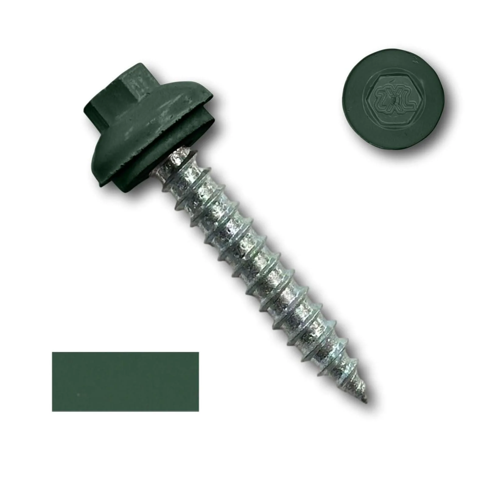 #14 x 1.5" ZXL Dome Cap Metal Roofing Screw (Metal-to-Wood), High-Quality - 250 Pack - Image 13