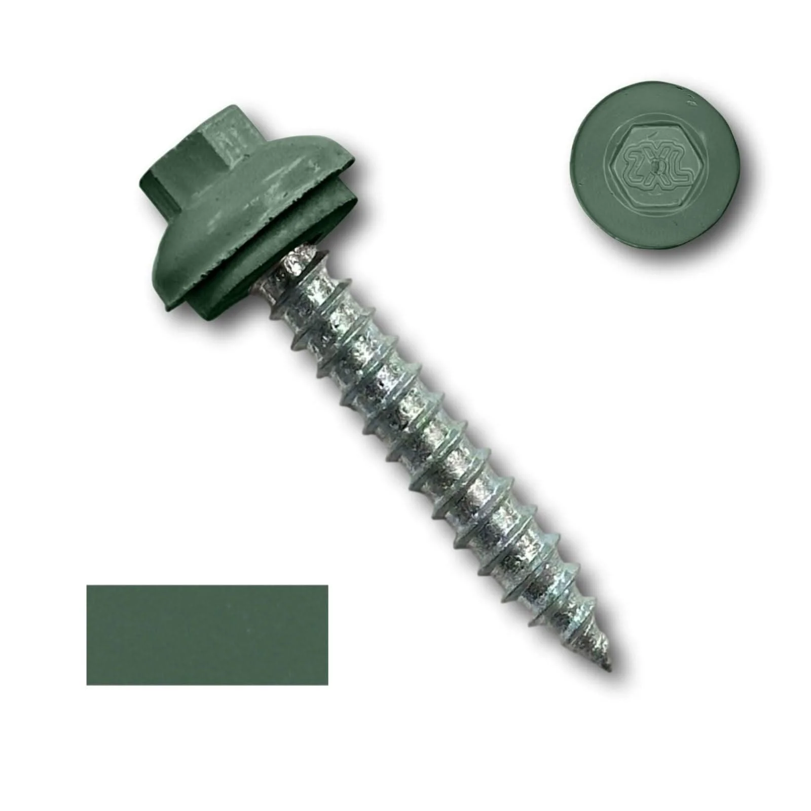 #14 x 1.5" ZXL Dome Cap Metal Roofing Screw (Metal-to-Wood), High-Quality - 250 Pack - Image 14