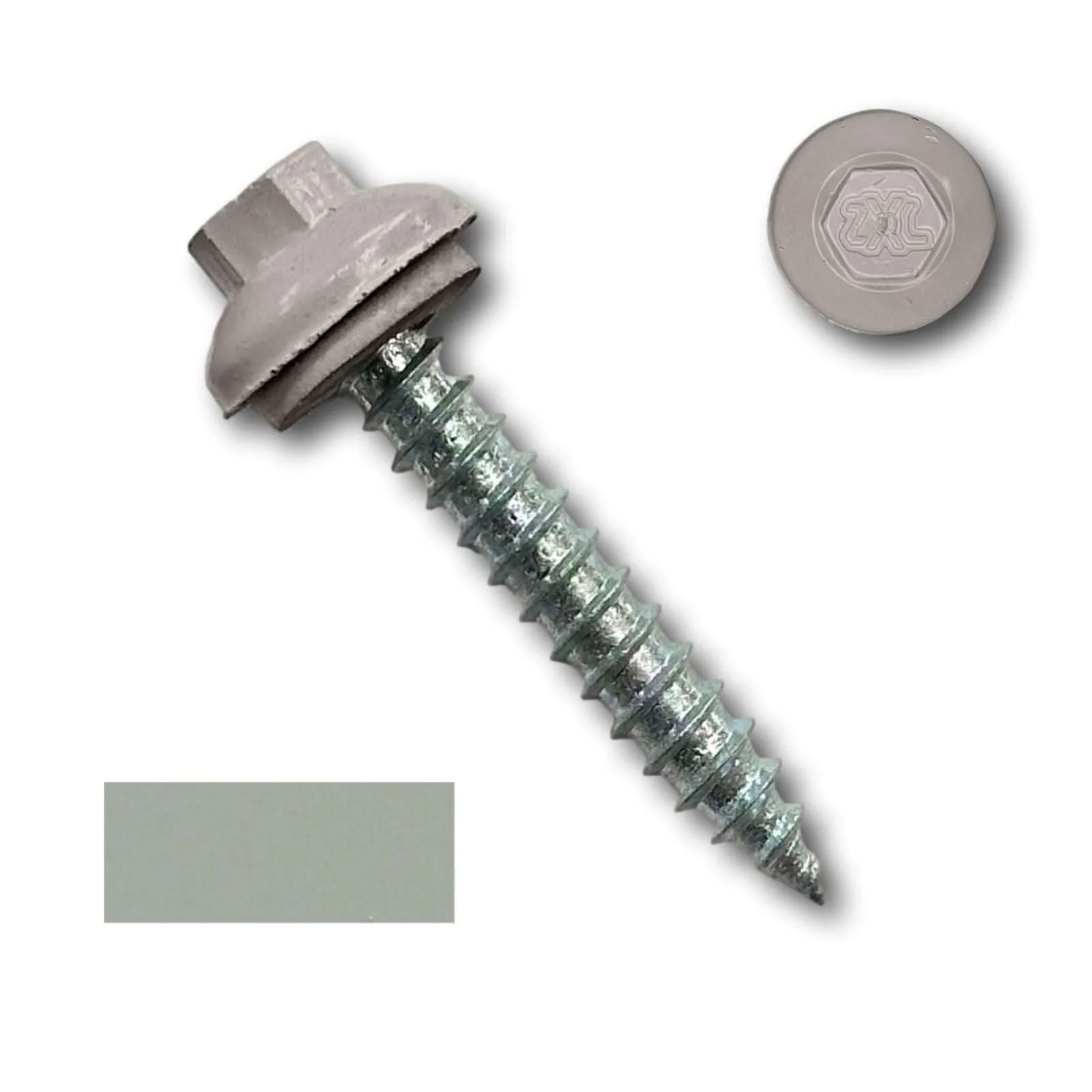 #14 x 1.5" ZXL Dome Cap Metal Roofing Screw (Metal-to-Wood), High-Quality - 250 Pack - Image 5