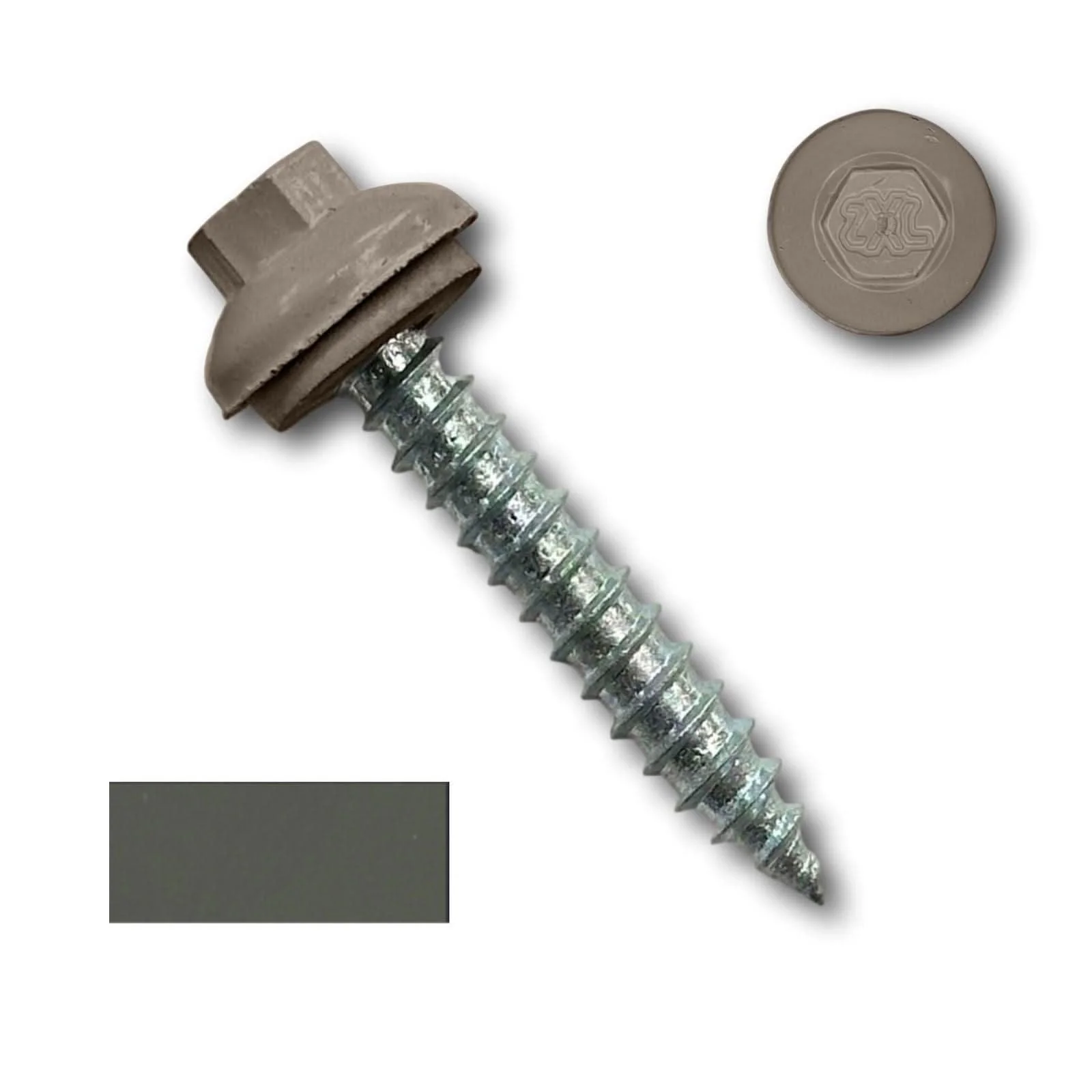 #14 x 1.5" ZXL Dome Cap Metal Roofing Screw (Metal-to-Wood), High-Quality - 250 Pack - Image 7