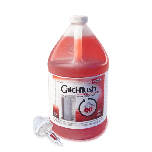 Calci-Flush Tanked Water Heater Flush – Removes Scale & Restores Water Flow
