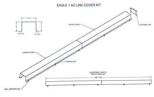 Residential Series - Copper Metal HVAC Line Set Covers - Pure Copper - Image 4