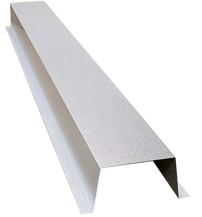 Residential Series - Galvanized & Unpainted HVAC Line Set Cover Extensions - Additional 5 Foot Extension Section