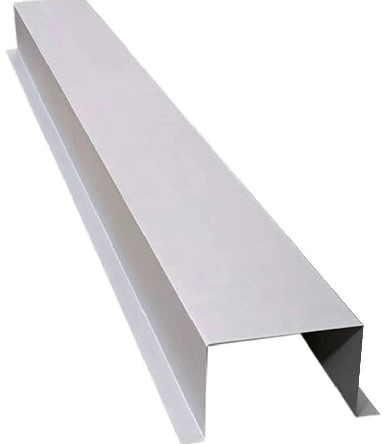 Residential Series - Galvanized & Unpainted HVAC Line Set Cover Extensions - Additional 5 Foot Extension Section - Image 2