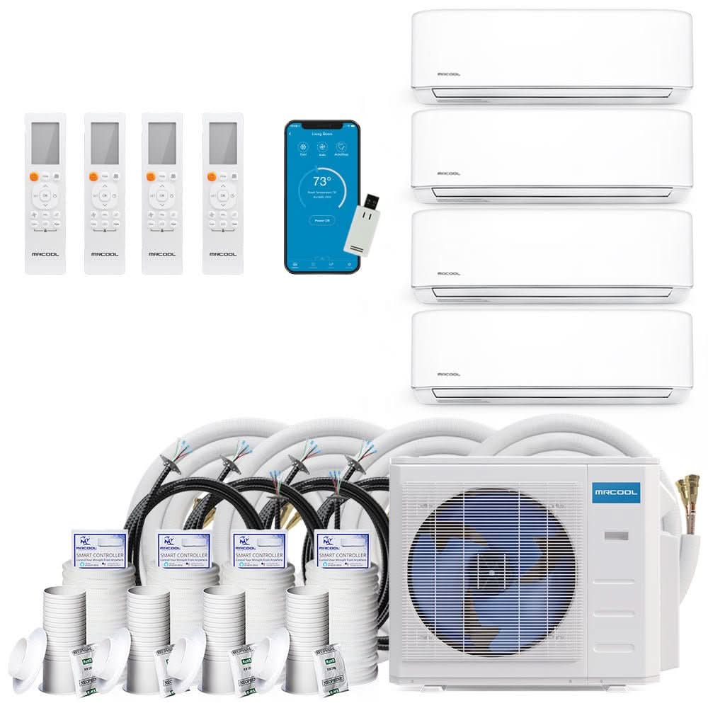 MRCOOL DIY 5th Gen Multi-Zone 4-Zone 27,000 BTU 23 SEER2 (6K + 9K + 9K + 9K) Ductless Mini-Split Air Conditioner and Heat Pump - Image 17