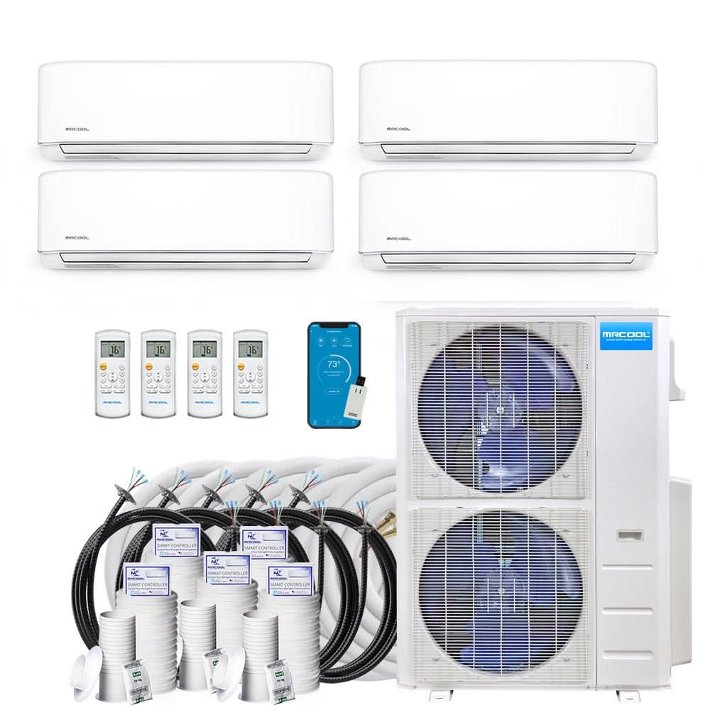 MRCOOL DIY 5th Gen Multi-Zone 4-Zone 48,000 BTU 22 SEER2 (9K + 9K + 18K + 24K) Ductless Mini-Split Air Conditioner and Heat Pump - Image 17
