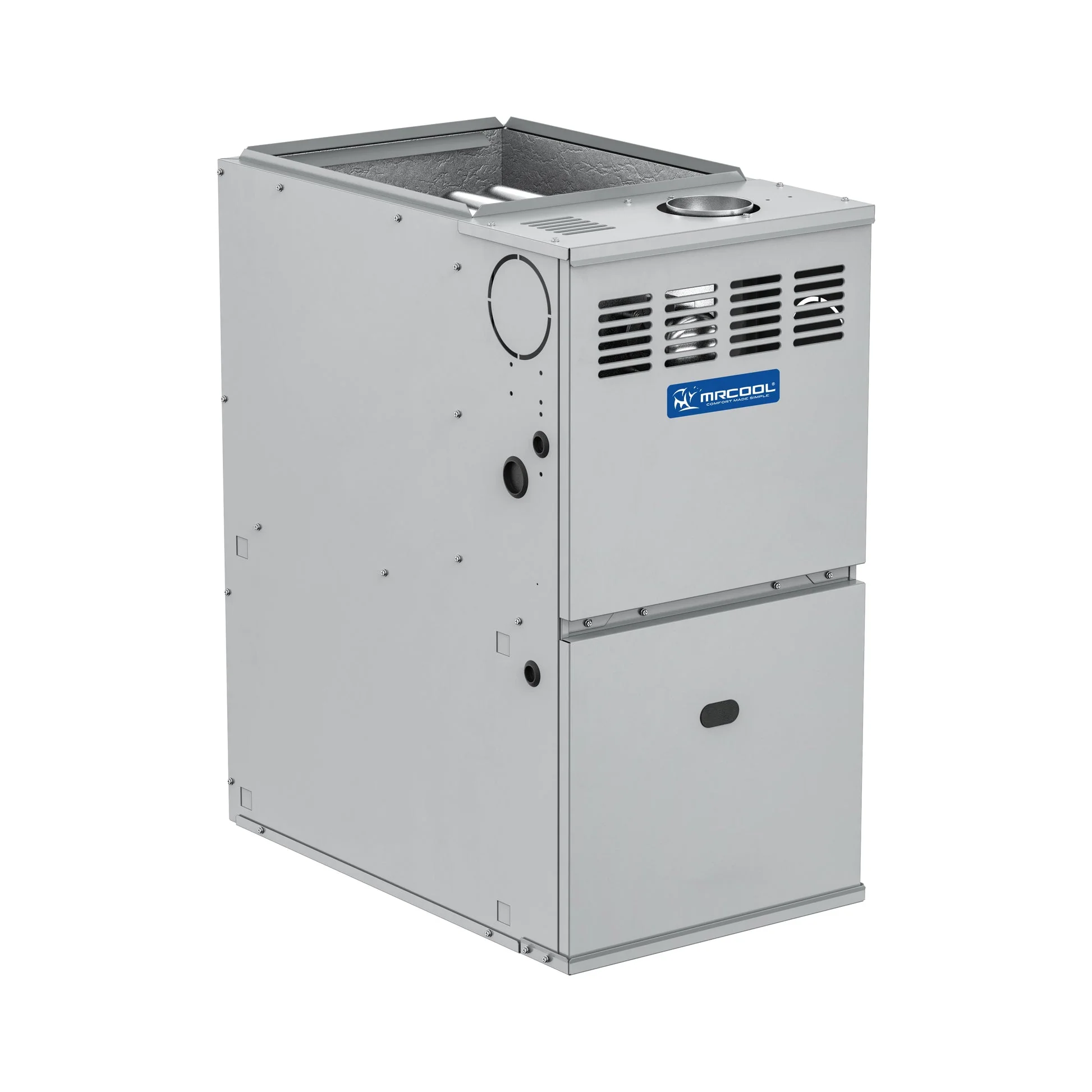 40k BTU 80% AFUE Variable Speed MrCool VersaPro Gas Furnace – Multiposition – 14.5" Cabinet