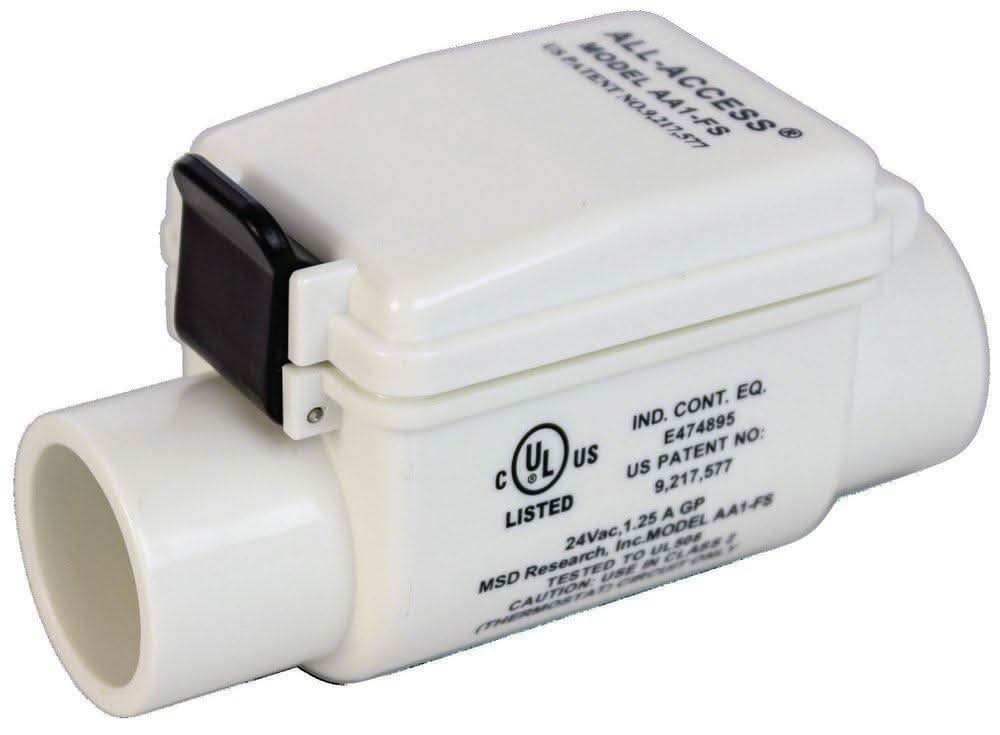 Rectorseal 83411 3/4 x 7 in. 24V PVC Condensate Cleanout Device with Built-in Float Switch - Image 3