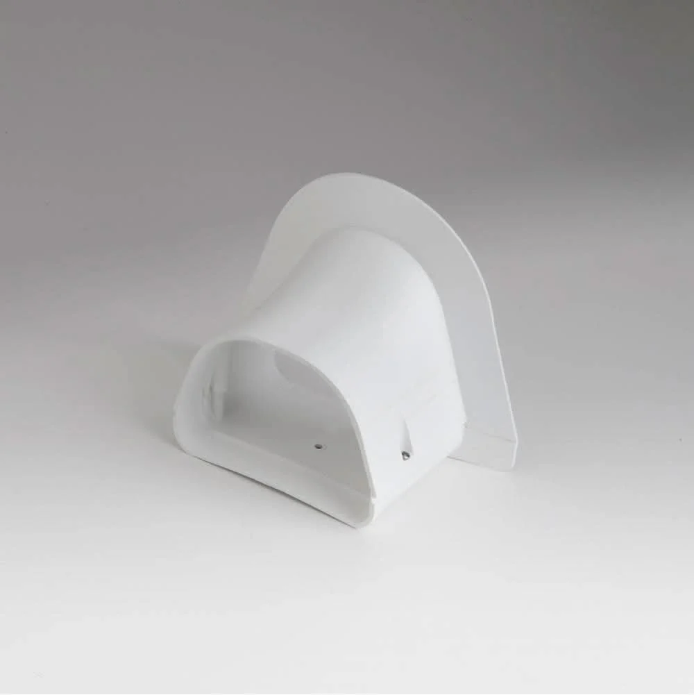 Fortress 4.5" Soffit Inlet – White (84114) | Lineset Cover Intake | MRCOOL Compatible - Image 2