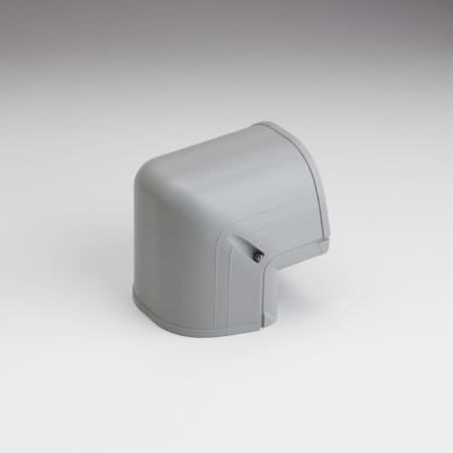 RectorSeal Fortress 4.5" 90° Out Vertical Elbow – Gray LD122 Lineset Cover
