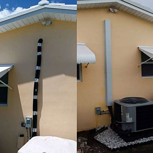 Residential Series - Stainless Steel Metal HVAC Line Set Covers - Premium Quality - Image 6